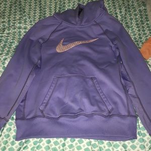 Purple Nike hoodie